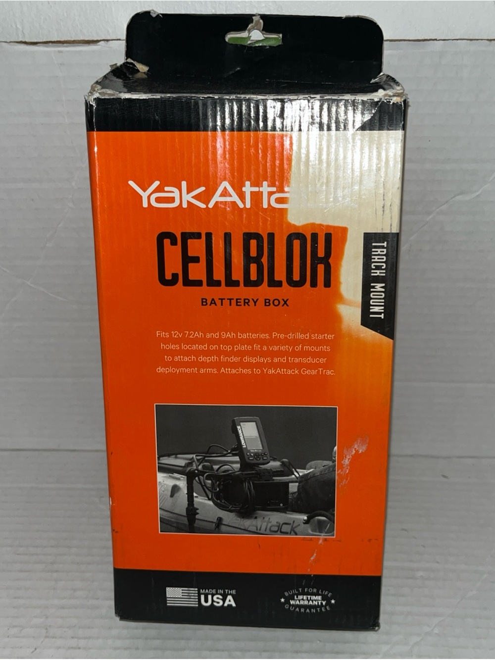 YakAttack CELLBLOK Battery Box - Orange